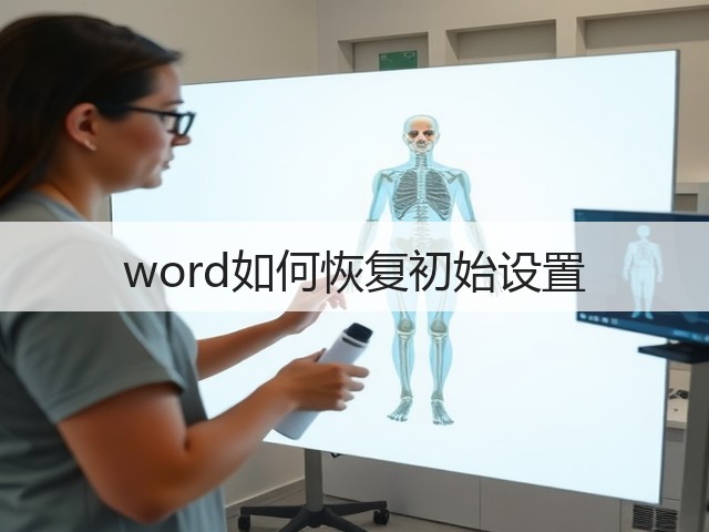 word如何恢复初始设置(图3) word如何恢复初始设置(图3)