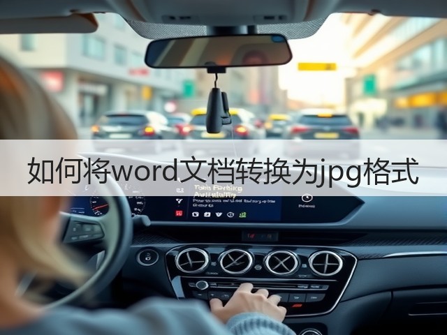 如何将word文档转换为jpg格式(图3) 如何将word文档转换为jpg格式(图3)