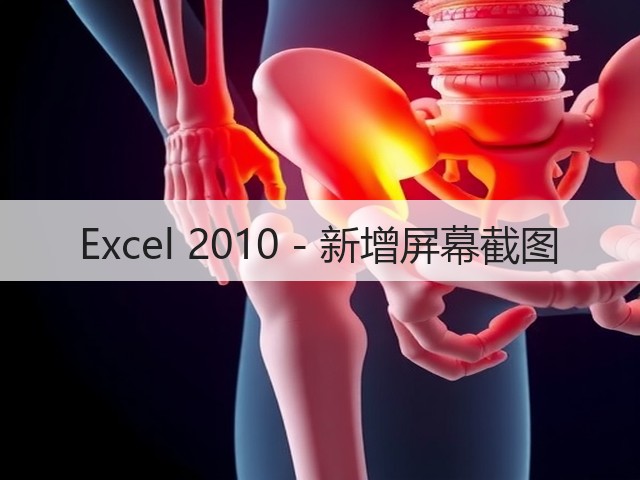Excel 2010 - 新增屏幕截图(图2)