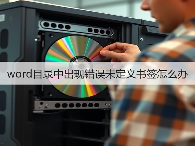 word目录中出现错误未定义书签怎么办(图1) word目录中出现错误未定义书签怎么办(图1)