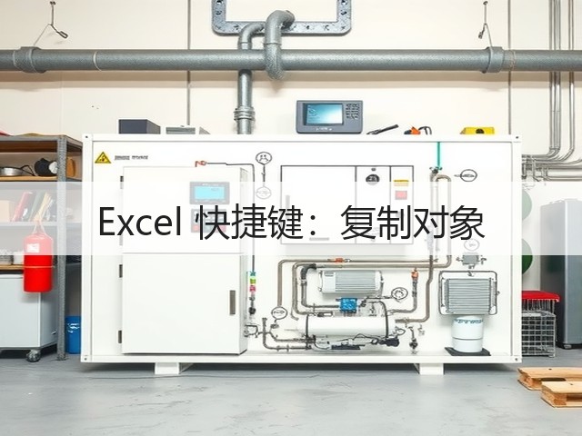 Excel 快捷键:复制对象(图2) Excel 快捷键:复制对象(图2)