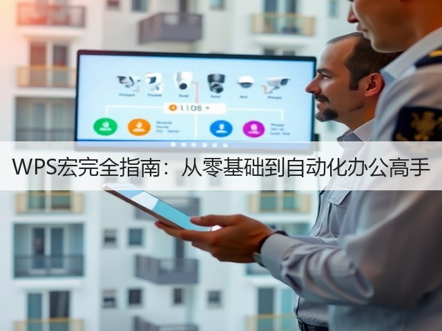 WPS宏完全指南:从零基础到自动化办公高手(图3) WPS宏完全指南:从零基础到自动化办公高手(图3)