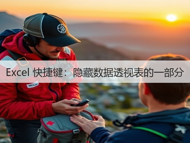 Excel 快捷键:隐藏数据透视表的一部分(图2) Excel 快捷键:隐藏数据透视表的一部分(图2)