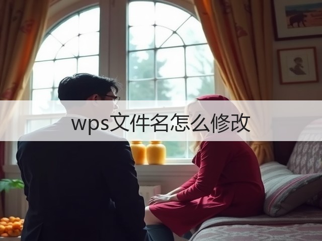 wps文件名怎么修改(图2) wps文件名怎么修改(图2)