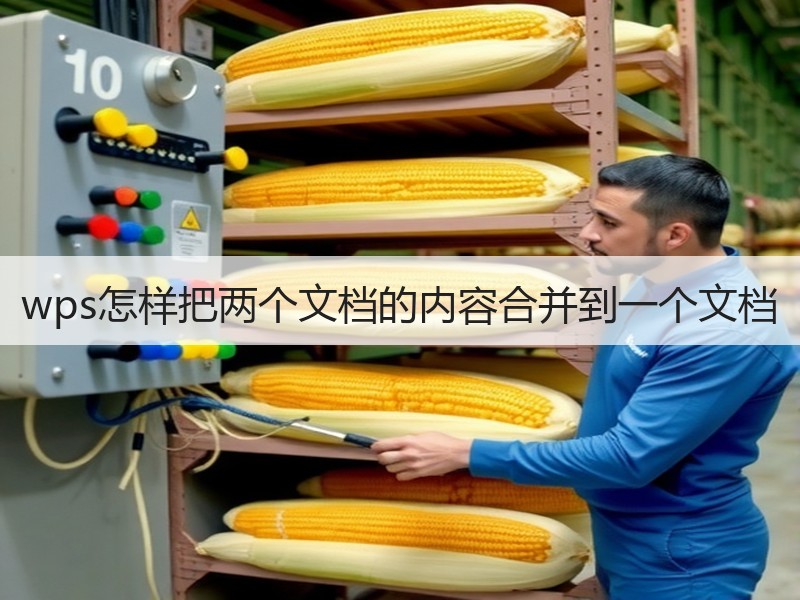 wps怎样把两个文档的内容合并到一个文档 - 诺云壹观办公网