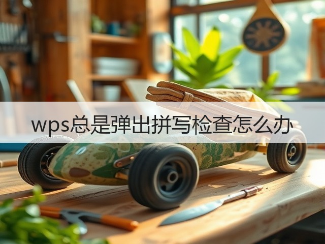 wps总是弹出拼写检查怎么办(图1) wps总是弹出拼写检查怎么办(图1)