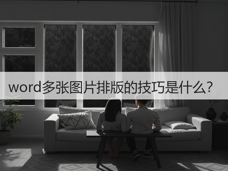 word多张图片排版的技巧是什么？ - 诺云壹观办公网