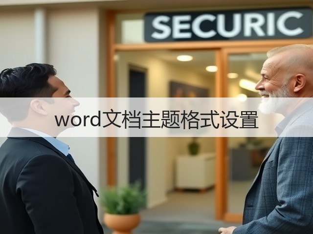 word文档主题格式设置(图2) word文档主题格式设置(图2)