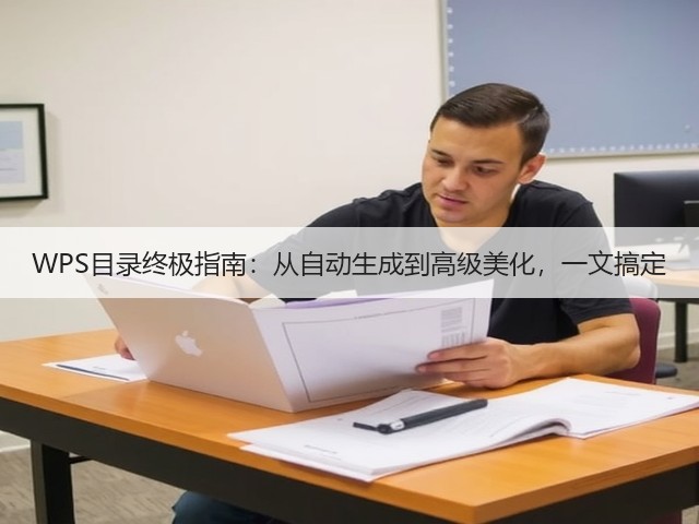 WPS目录终极指南:从自动生成到高级美化,一文搞定(图2) WPS目录终极指南:从自动生成到高级美化,一文搞定(图2)