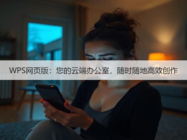 WPS网页版:您的云端办公室,随时随地高效创作(图3) WPS网页版:您的云端办公室,随时随地高效创作(图3)