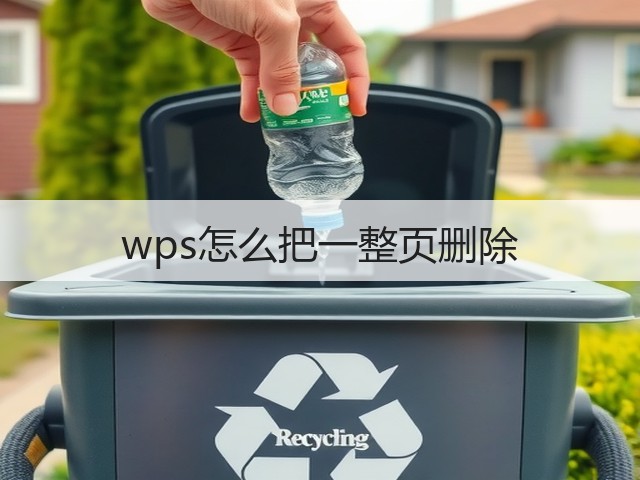 wps怎么把一整页删除(图2)