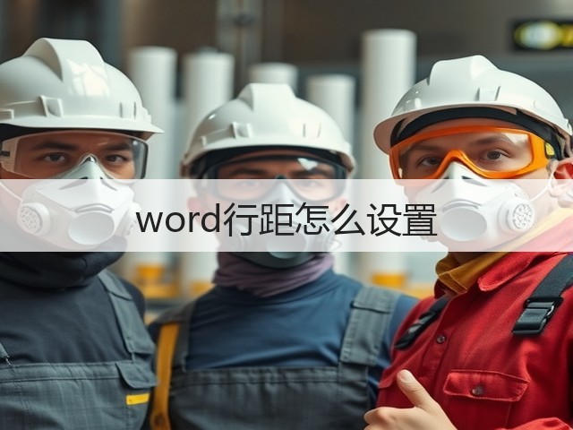 word行距怎么设置(图1) word行距怎么设置(图1)