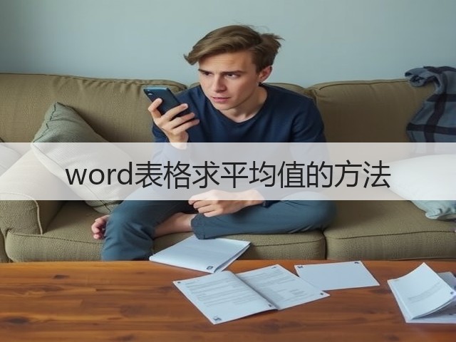 word表格求平均值的方法(图3) word表格求平均值的方法(图3)