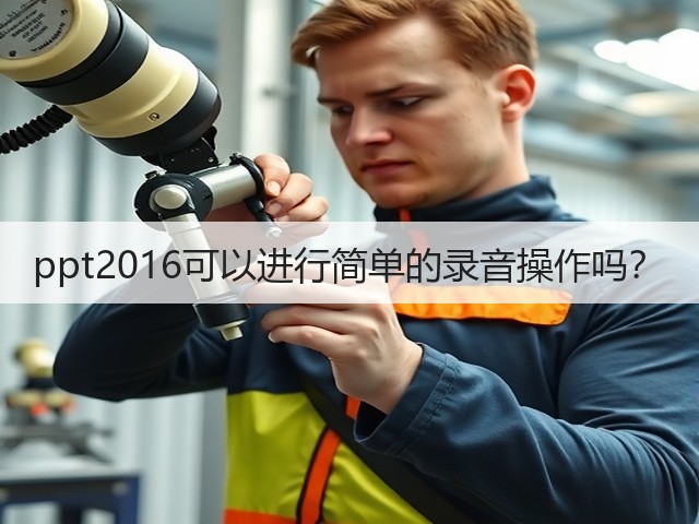 ppt2016可以进行简单的录音操作吗?(图1) ppt2016可以进行简单的录音操作吗?(图1)