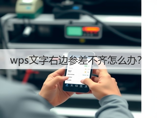 wps文字右边参差不齐怎么办?(图2) wps文字右边参差不齐怎么办?(图2)