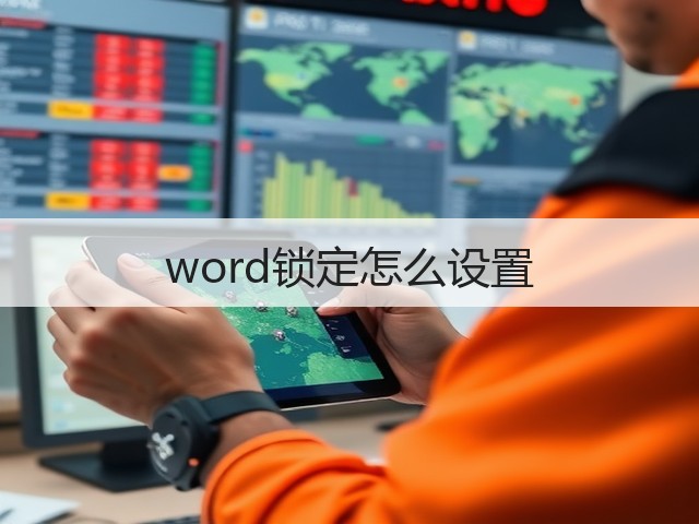 word锁定怎么设置(图2)