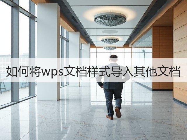 如何将wps文档样式导入其他文档(图2)