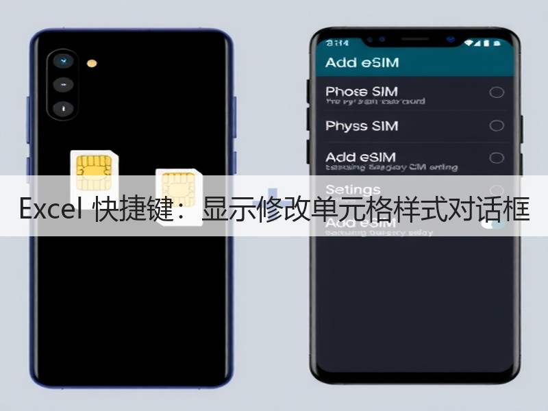 Excel 快捷键：显示修改单元格样式对话框 - 诺云壹观办公网