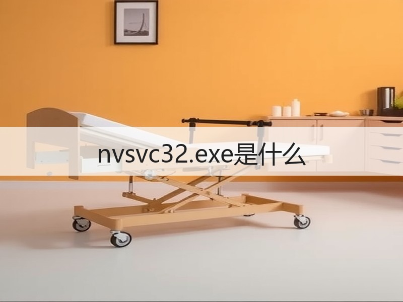 nvsvc32.exe是什么