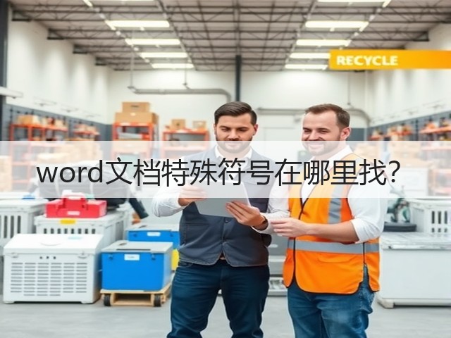 word文档特殊符号在哪里找?(图2) word文档特殊符号在哪里找?(图2)