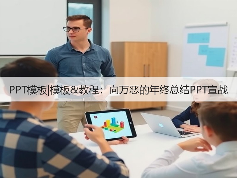 PPT模板|模板&教程：向万恶的年终总结PPT宣战 - 诺云壹观办公网