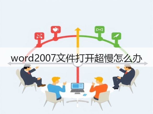 word2007文件打开超慢怎么办(图1) word2007文件打开超慢怎么办(图1)