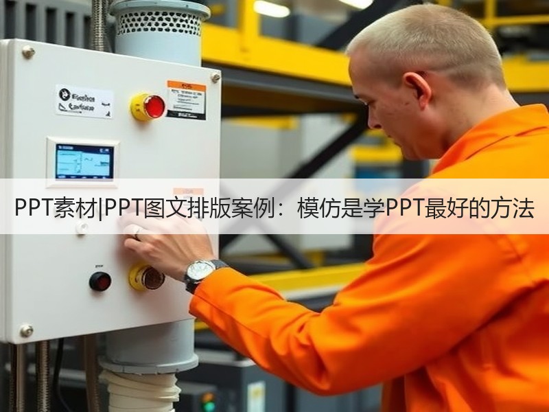 PPT素材|PPT图文排版案例：模仿是学PPT最好的方法 - 诺云壹观办公网