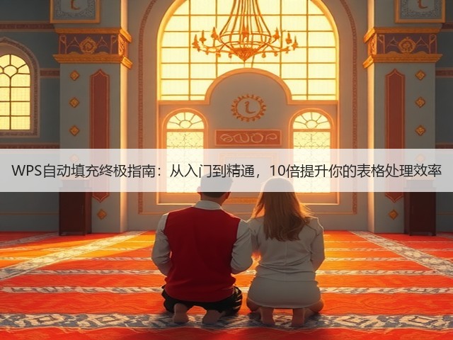 WPS自动填充终极指南:从入门到精通,10倍提升你的表格处理效率(图1) WPS自动填充终极指南:从入门到精通,10倍提升你的表格处理效率(图1)