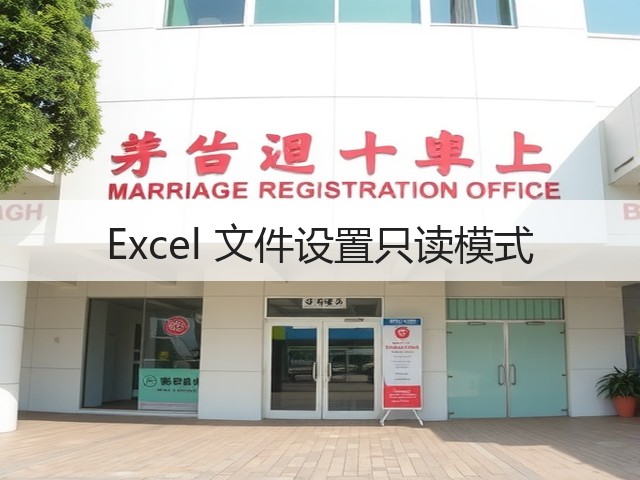 Excel 文件设置只读模式(图1)