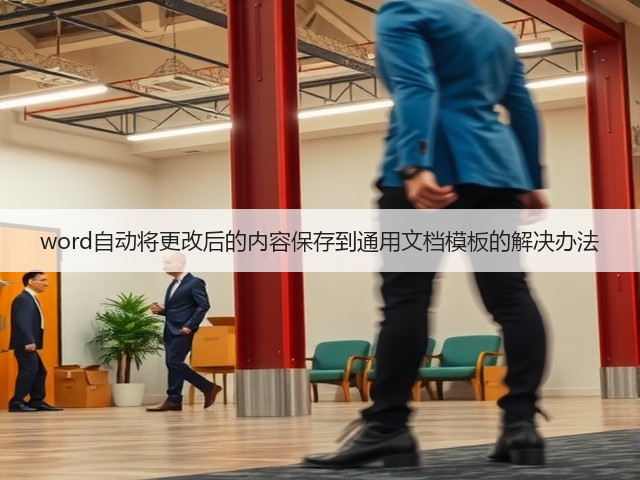 word自动将更改后的内容保存到通用文档模板的解决办法(图1) word自动将更改后的内容保存到通用文档模板的解决办法(图1)