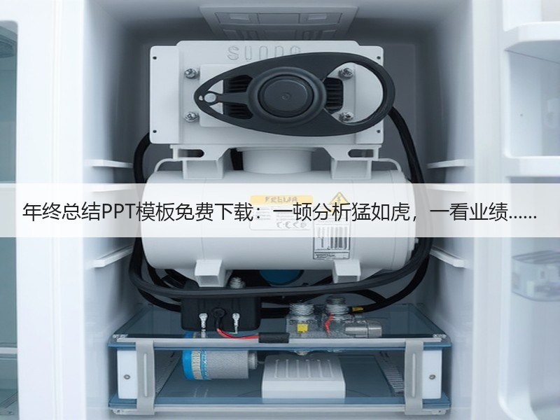 年终总结PPT模板免费下载：一顿分析猛如虎，一看业绩...... - 诺云壹观办公网