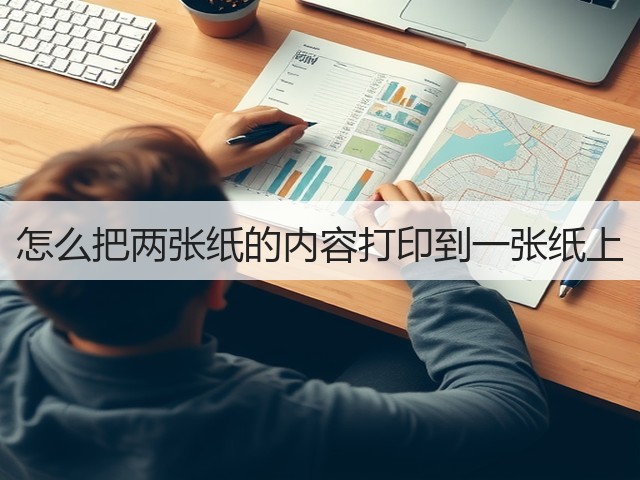 怎么把两张纸的内容打印到一张纸上(图1) 怎么把两张纸的内容打印到一张纸上(图1)