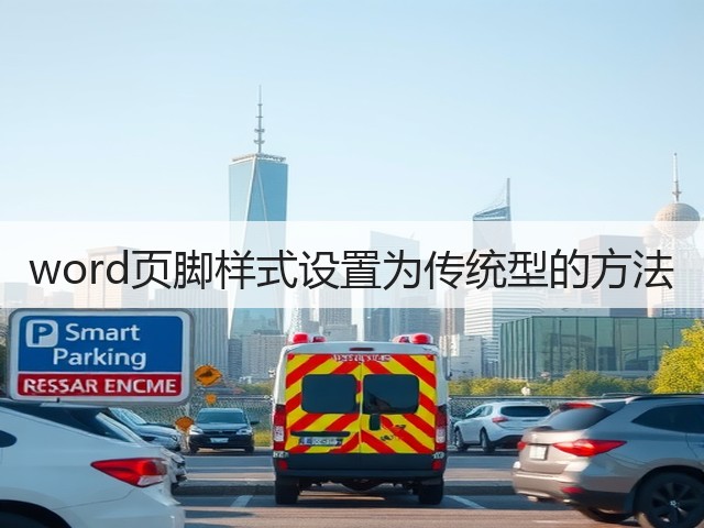 word页脚样式设置为传统型的方法(图1) word页脚样式设置为传统型的方法(图1)