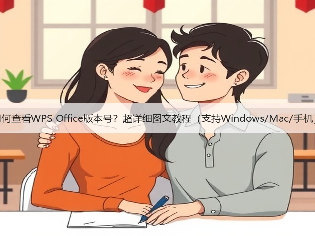 如何查看WPS Office版本号？超详细图文教程（支持Windows/Mac/手机）(图1)