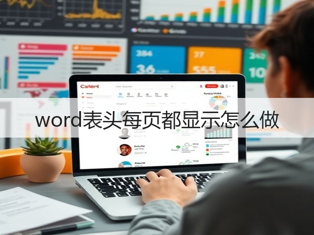 word表头每页都显示怎么做(图1) word表头每页都显示怎么做(图1)