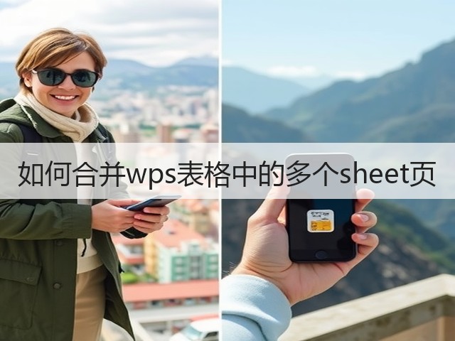 如何合并wps表格中的多个sheet页(图2) 如何合并wps表格中的多个sheet页(图2)