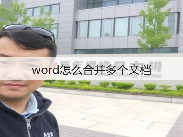 word怎么合并多个文档(图3)