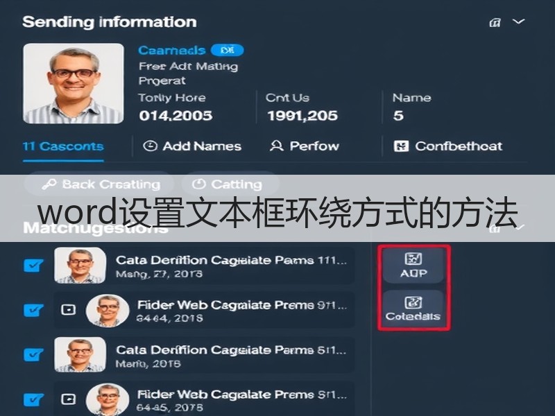 word设置文本框环绕方式的方法 - 诺云壹观办公网