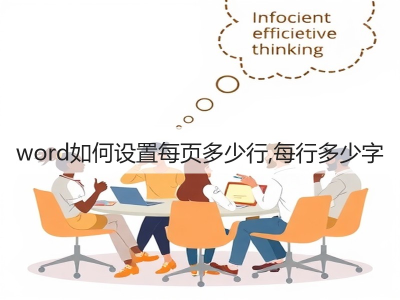 word如何设置每页多少行,每行多少字 - 诺云壹观办公网