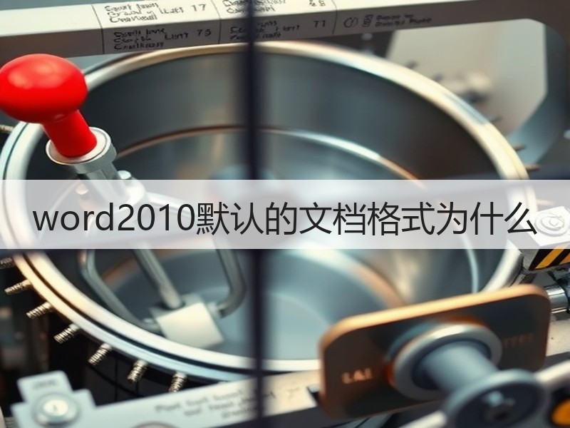 word2010默认的文档格式为什么 - 诺云壹观办公网