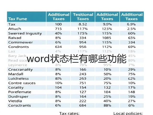 word状态栏有哪些功能(图2)