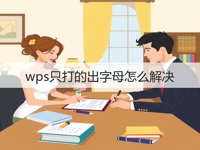 wps只打的出字母怎么解决(图2) wps只打的出字母怎么解决(图2)