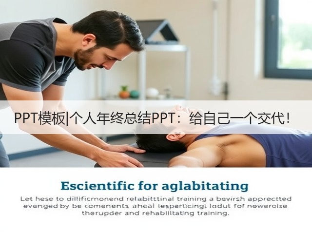 PPT模板|个人年终总结PPT:给自己一个交代!(图1) PPT模板|个人年终总结PPT:给自己一个交代!(图1)