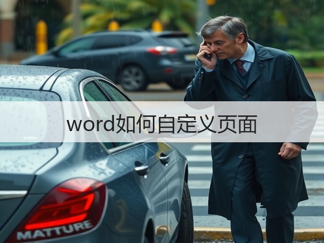 word如何自定义页面(图2) word如何自定义页面(图2)