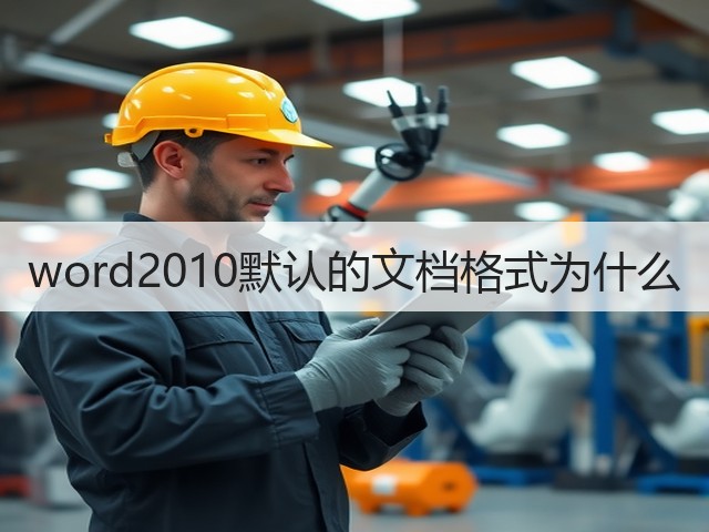 word2010默认的文档格式为什么(图1)