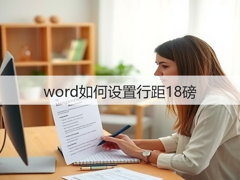 word如何设置行距18磅 - 诺云壹观办公网