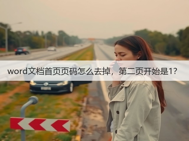 word文档首页页码怎么去掉,第二页开始是1?(图1) word文档首页页码怎么去掉,第二页开始是1?(图1)