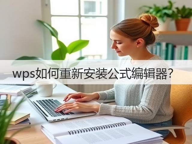 wps如何重新安装公式编辑器?(图2) wps如何重新安装公式编辑器?(图2)