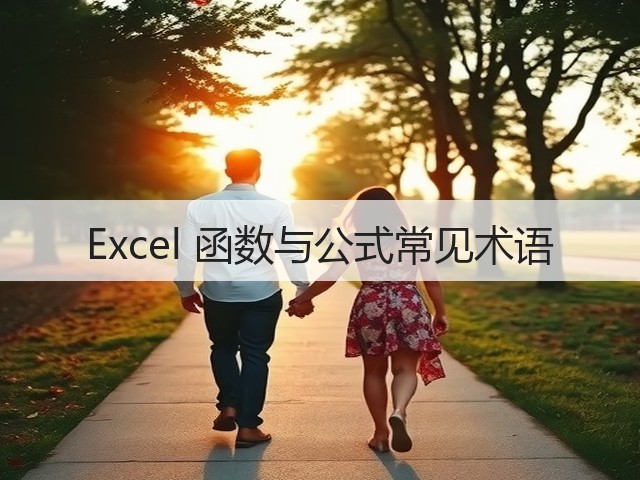 Excel 函数与公式常见术语(图2) Excel 函数与公式常见术语(图2)