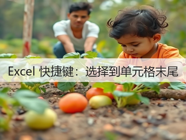Excel 快捷键：选择到单元格末尾(图2)